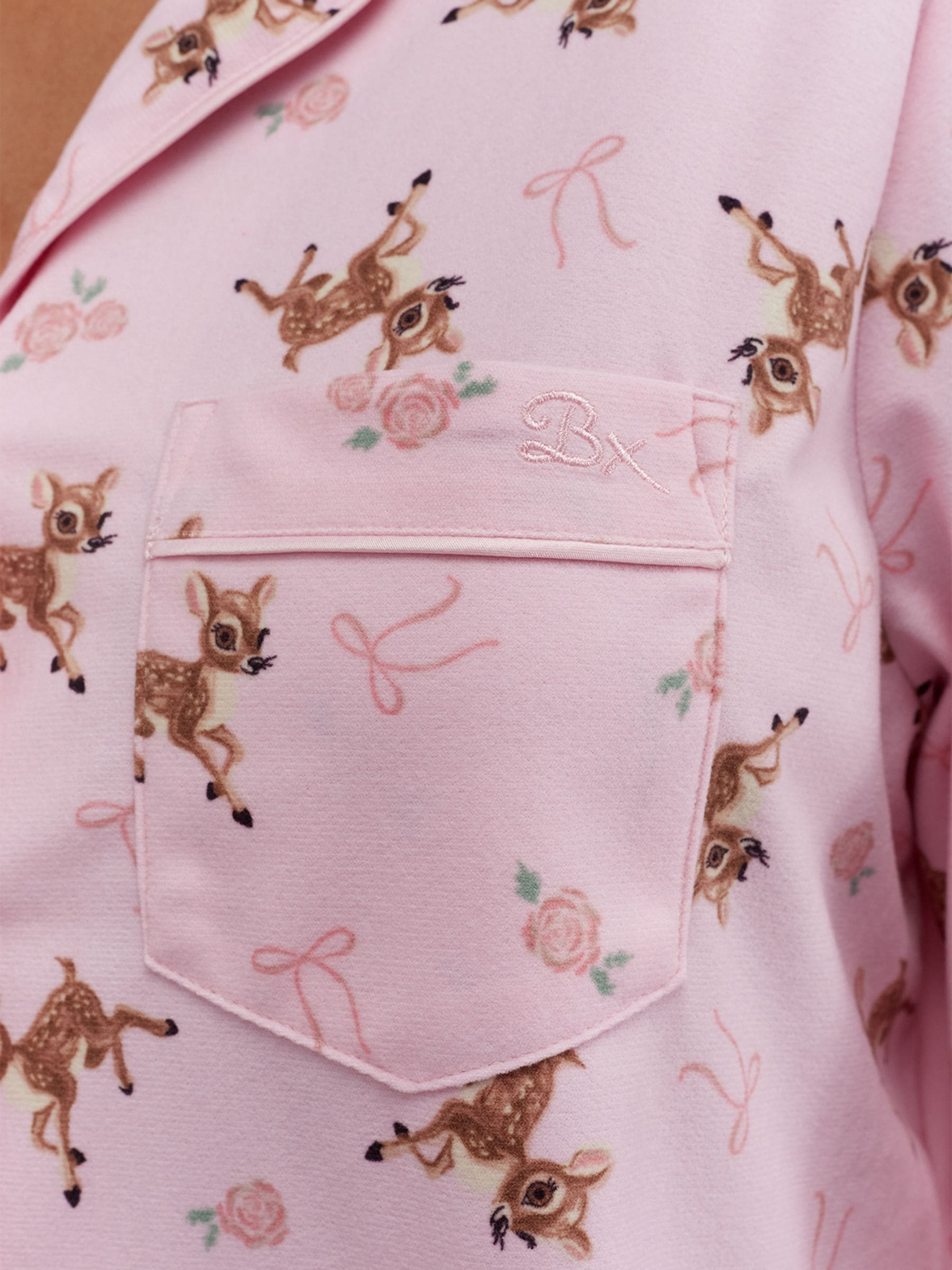Pink Deer Print - Boux Avenue Pyjamas In a Bag