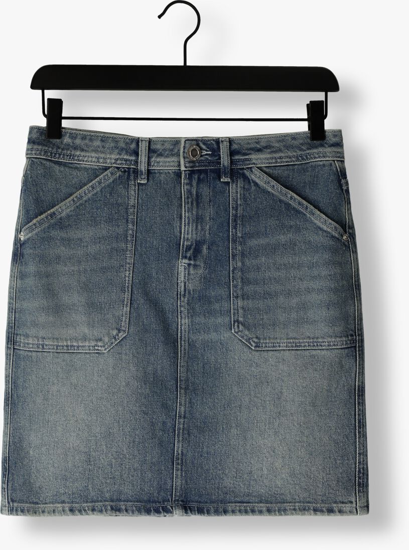 blauwe mos mosh minirok maki