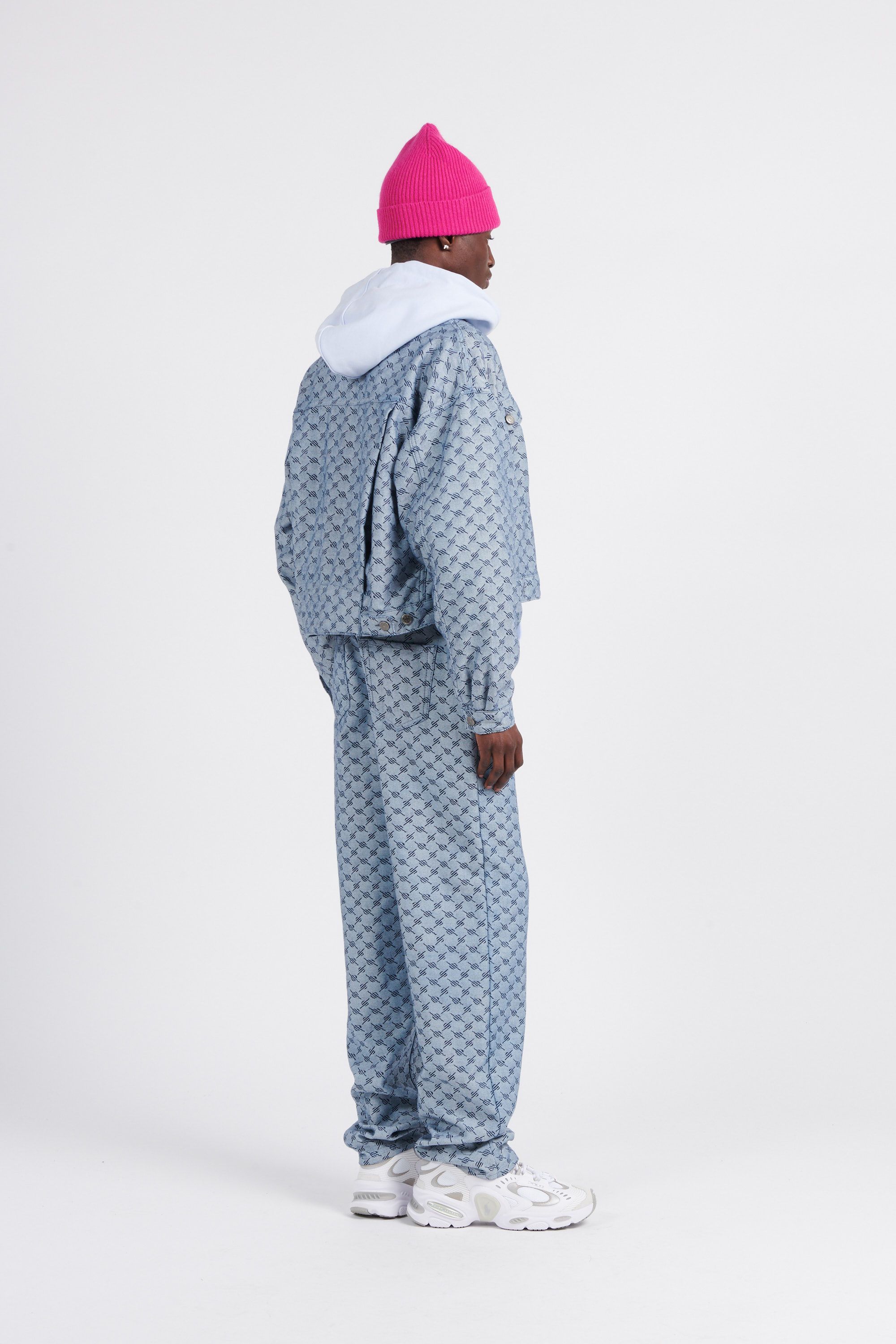 Daily Paper Veste avery denim jacket Multicolore