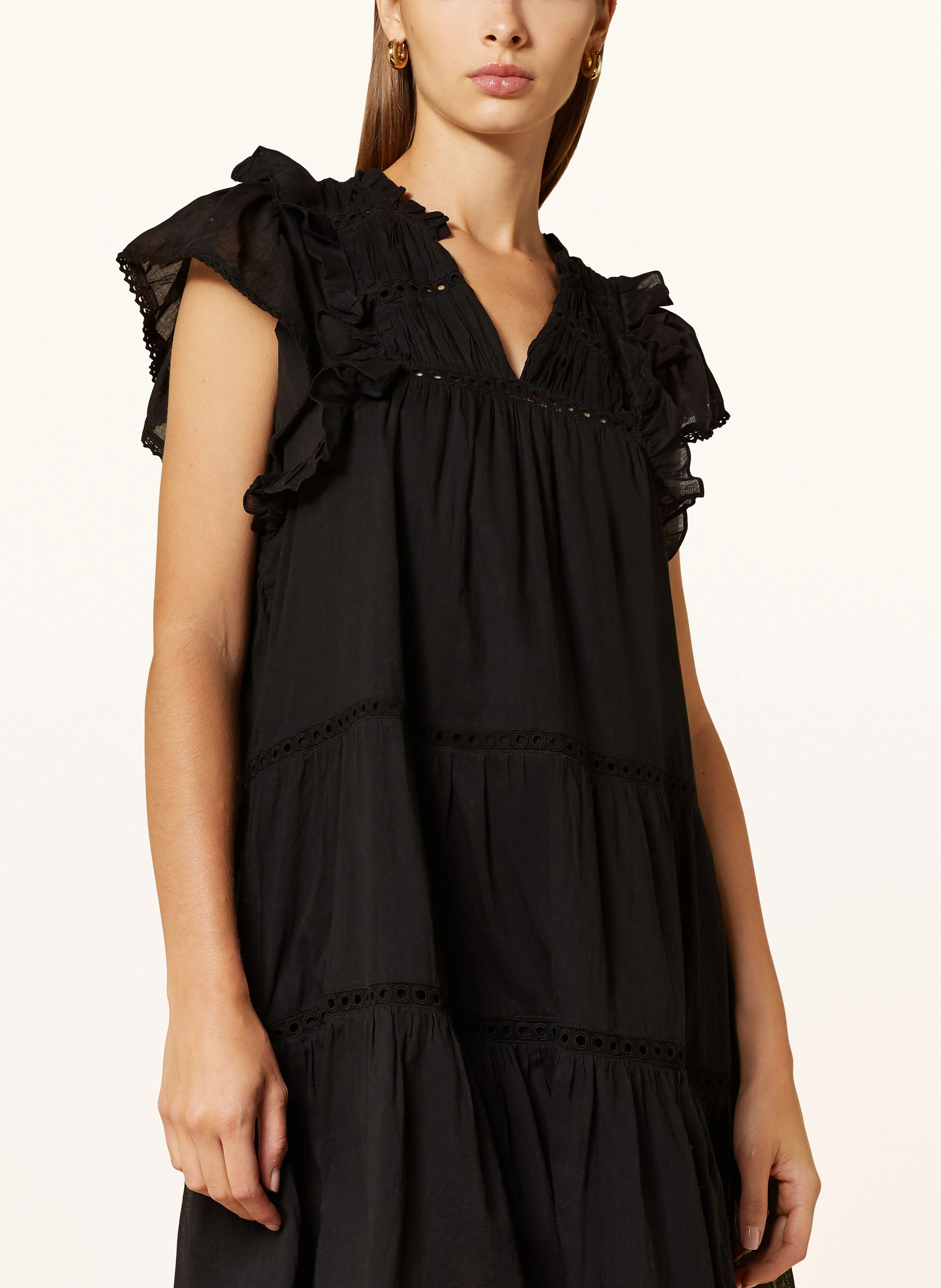 NEO NOIR Kleid JAMMA mit Rüschen