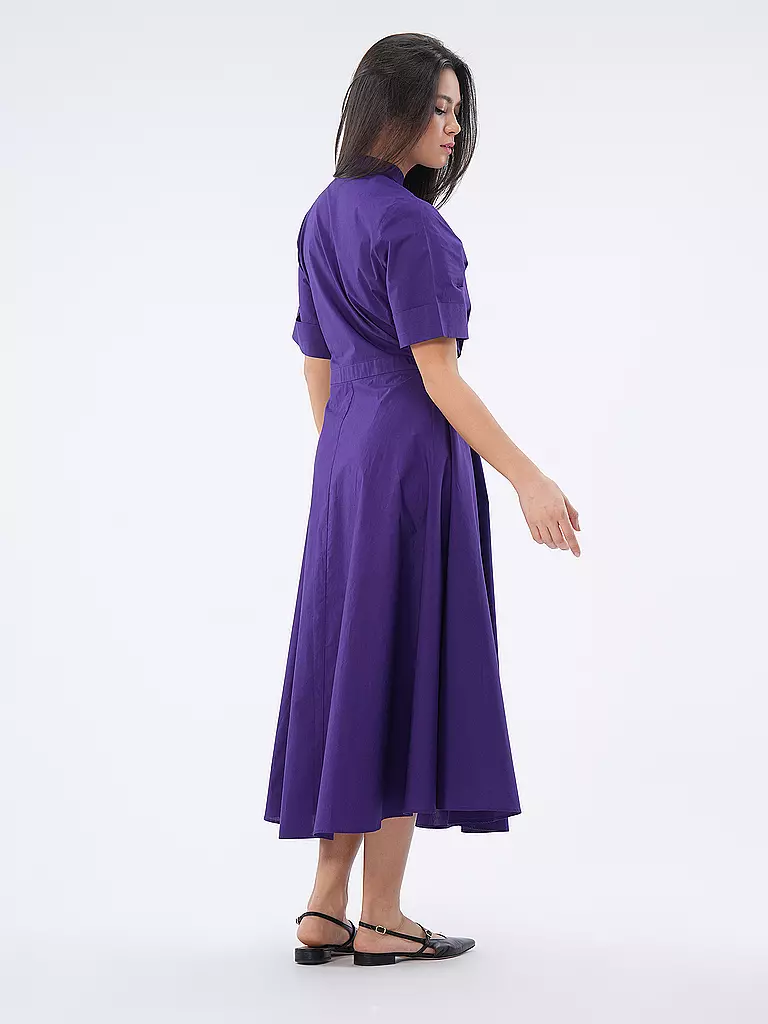 OFFICINE GENERALE Midikleid NADIA lila
