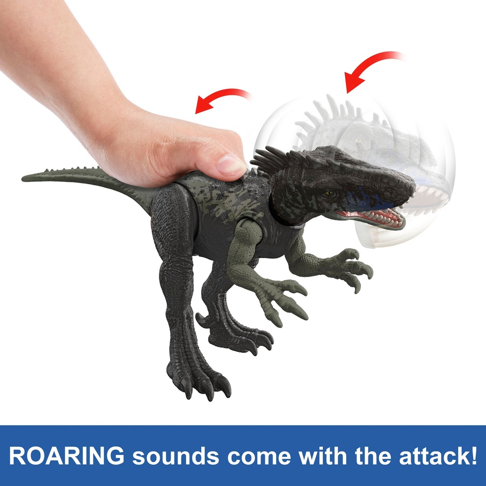 Jurassic World Wild Roar Dryptosaurus Dinosaurierfigur