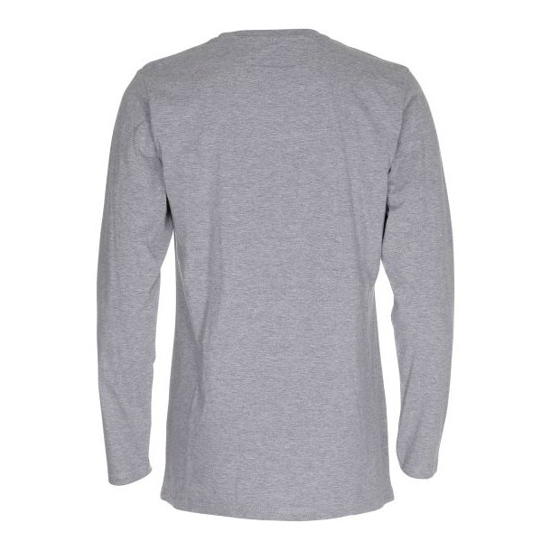 ST404 Mens Tee LS oxfordgrå