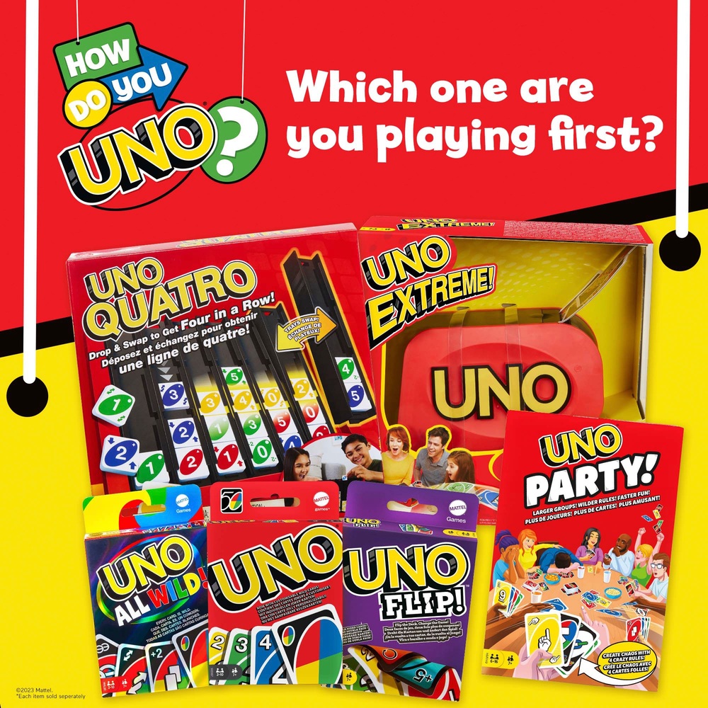 UNO Alle Wildkarten-Spiel