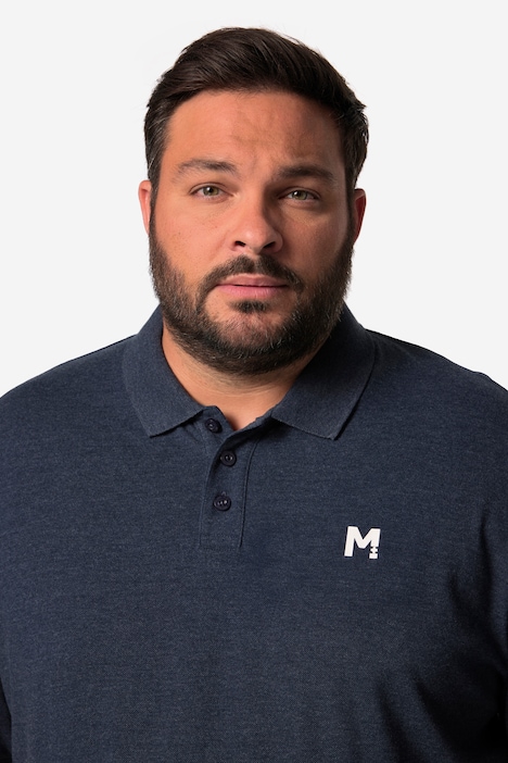 Men+ Poloshirts, 2er-Pack, Bauchfit, Basic, Piqué, Halbarm, bis 8 XL