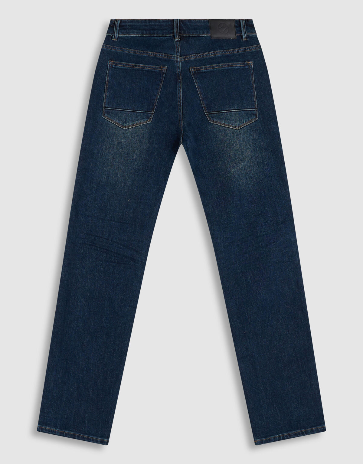 Slim Straight Fit Jeans Donkerblauw L34