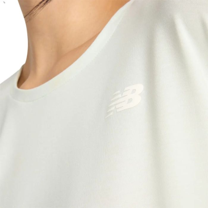 New Balance Dame Trøjer Drapey Jersey LS Tee Grøn