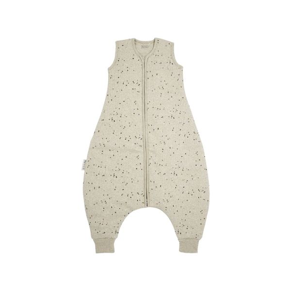 Meyco Slaapzak Winter Jumper Rib Mini Spots Sand Melange 80 cm