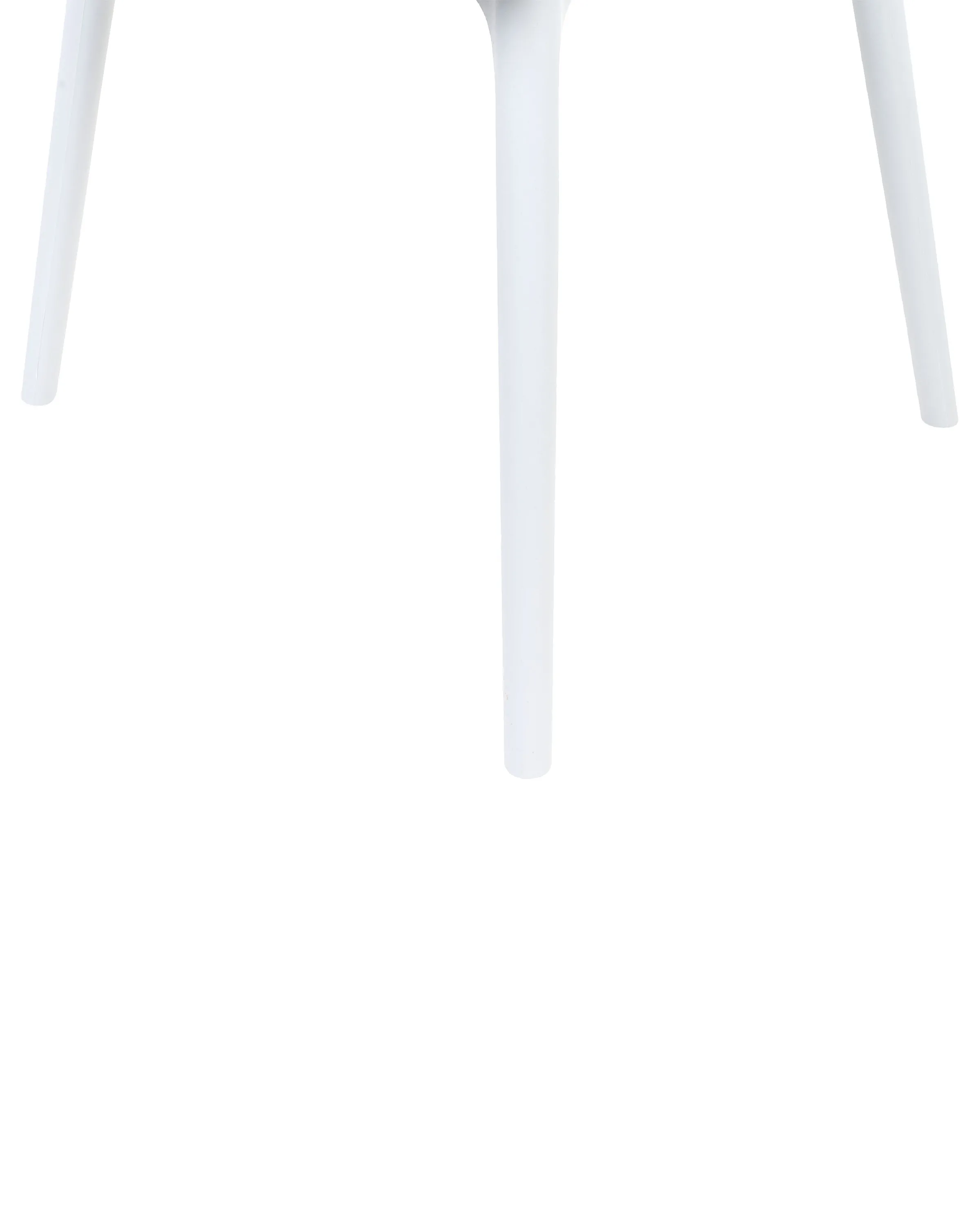 Set van 2 eetkamerstoelen ALMIRA Wit