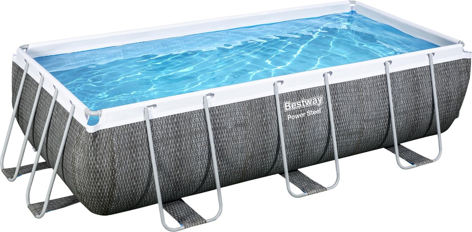 Bestway frame zwembad Power Steel met pomp 404 x 201 x 100 cm