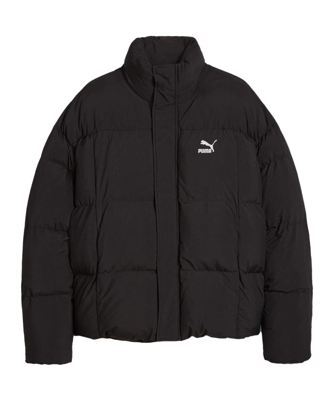PUMA Classics Oversized Puffer Jacke Schwarz F01