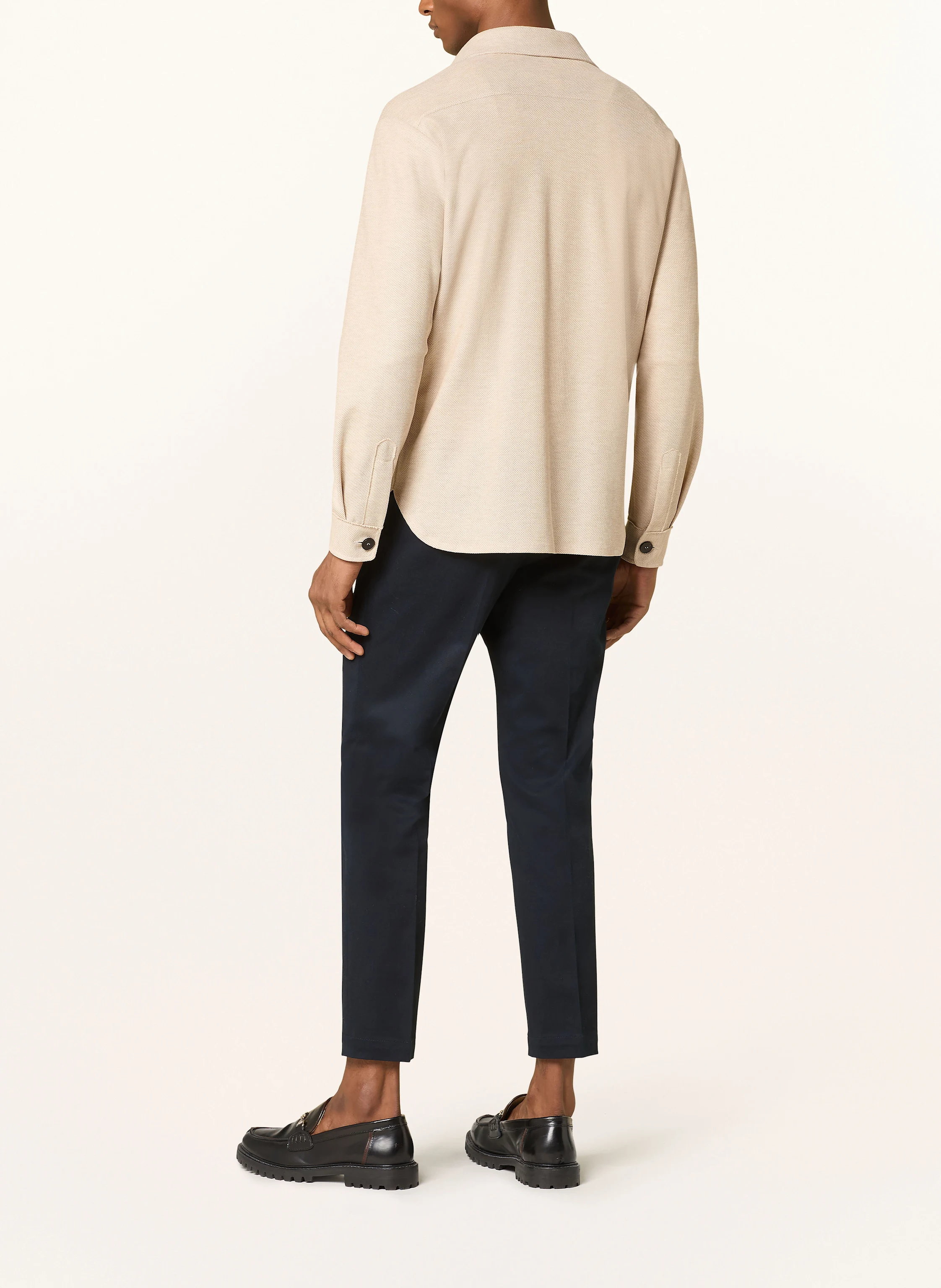 HARRIS WHARF LONDON Piqué-Overshirt