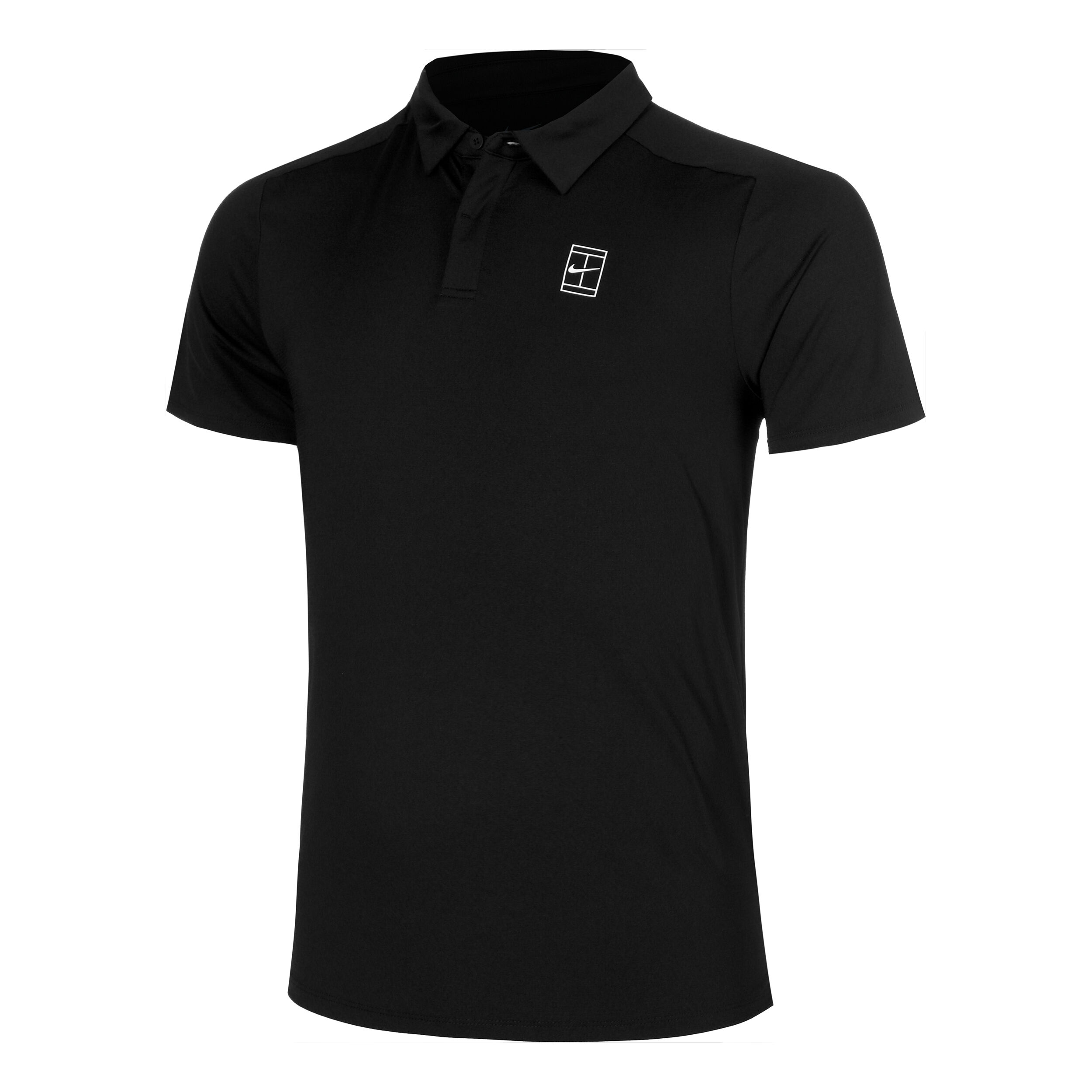 Nike Court Dri-Fit Advantage Polo Hommes - Noir
