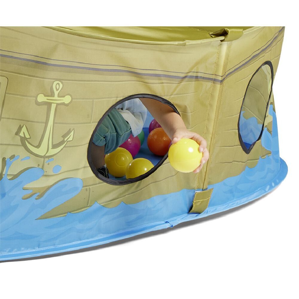Piscine à balles bateau pirate 110x75xH50cm