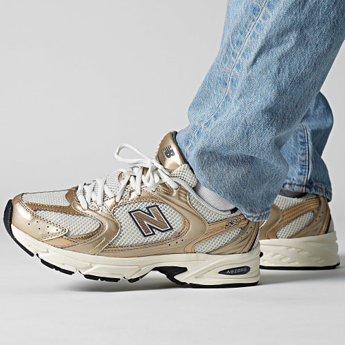Baskets 530 MR530LG Turtledove Gold Metallic
