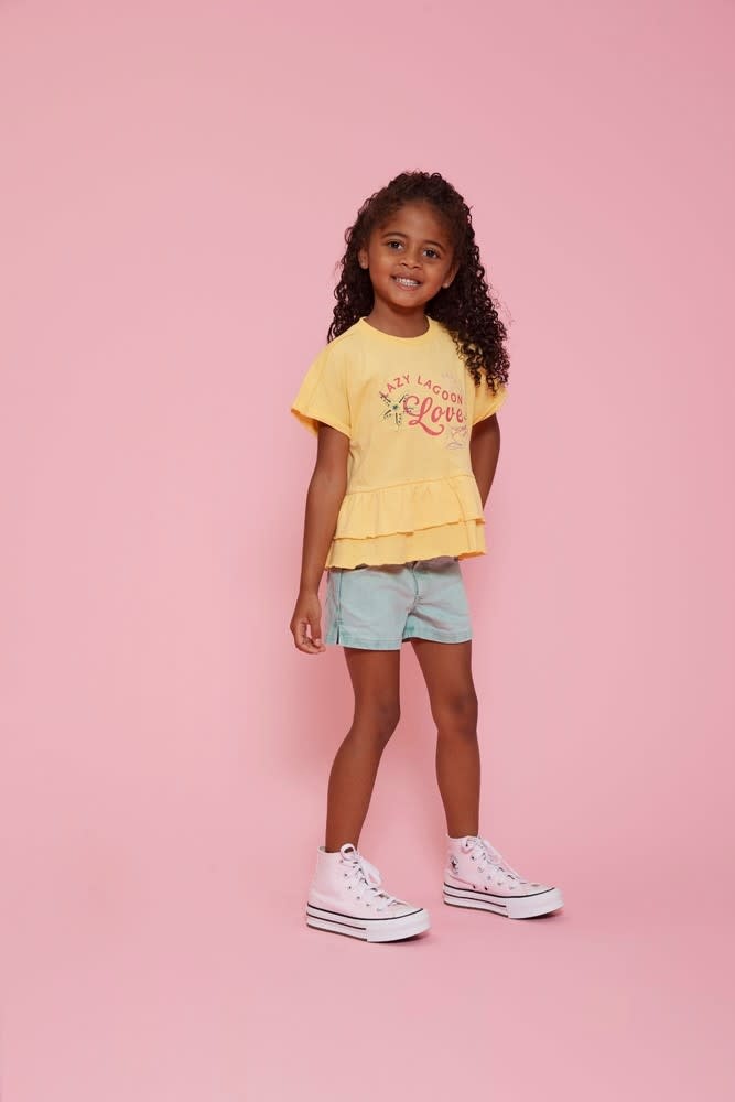 Jubel Jubel short denim - Summer Denims l.blauw denim