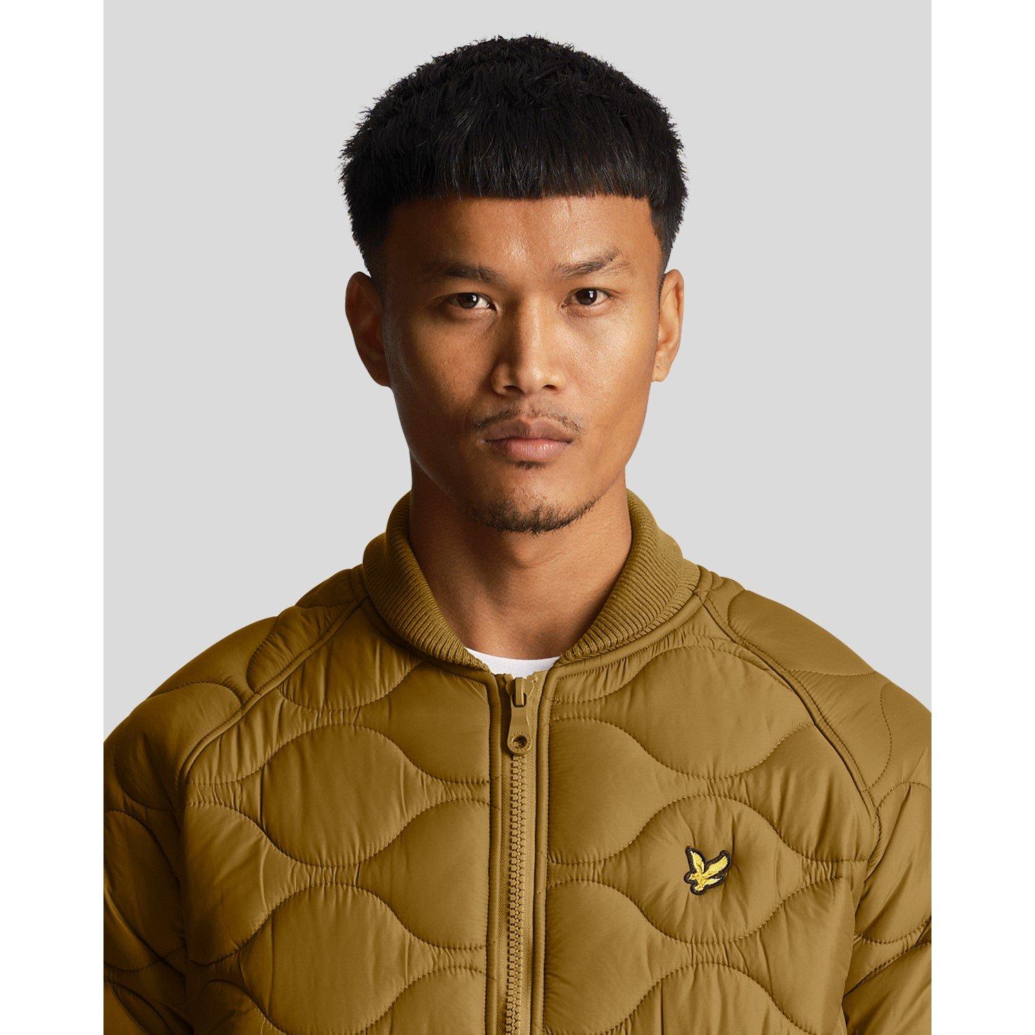 Lyle and Scott Quilted Bomber Jacket