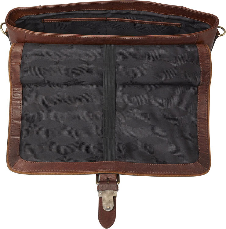 Saddler Pedro Brushed brass Midbrown