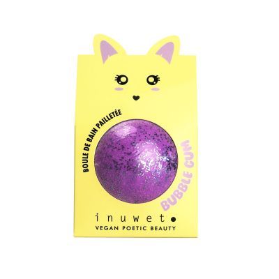 Bombe de bain pailletée Bubble Gum Inuwet