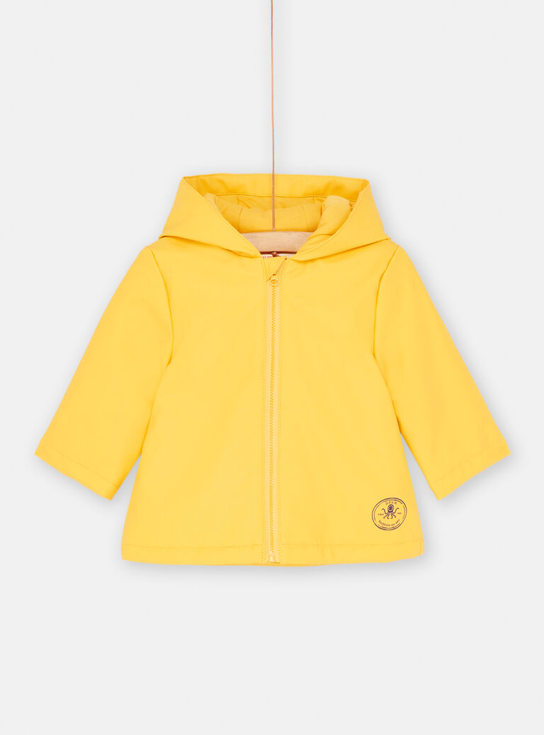 Imperméable jaune bébé garçon