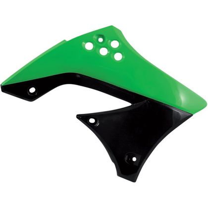 Ouie de radiateur Acerbis vert/noir