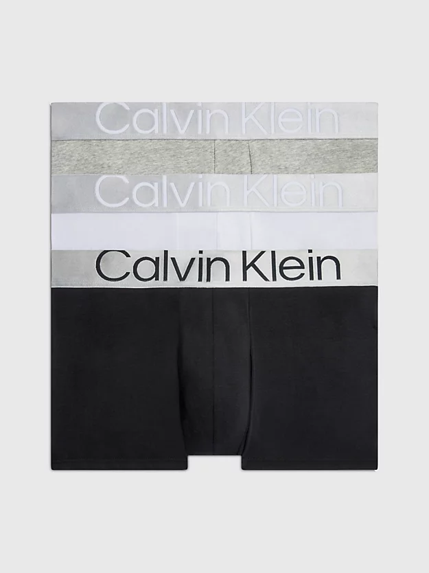 Cuecas Boxer Steel Cotton, Pacote com 3 unidades