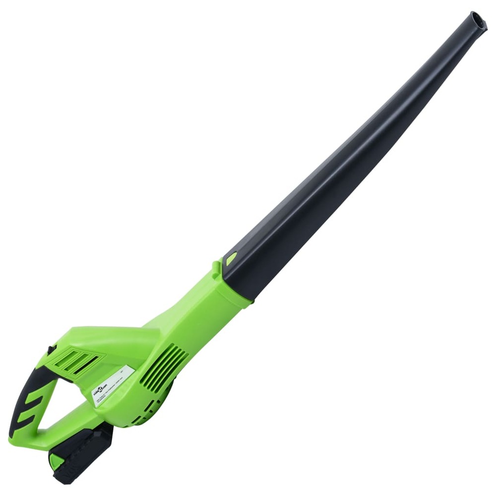 Souffleur à feuilles sans fil et bloc-piles 20v 1500 mah li-ion