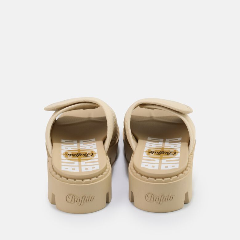 Raven TEC-SLD sandales véganes, beige