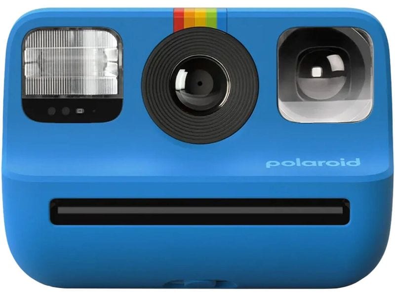 Polaroid Fotokamera Go Gen 2.0 Blau Ultrakompakte Sofortbildkamera im Retro-Stil