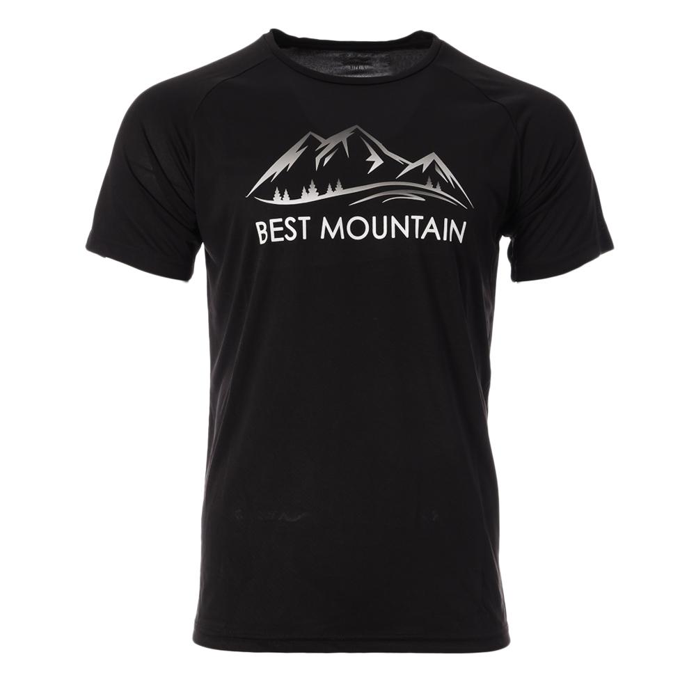 Best Mountain T-shirt Noir Homme Best Mountain 10