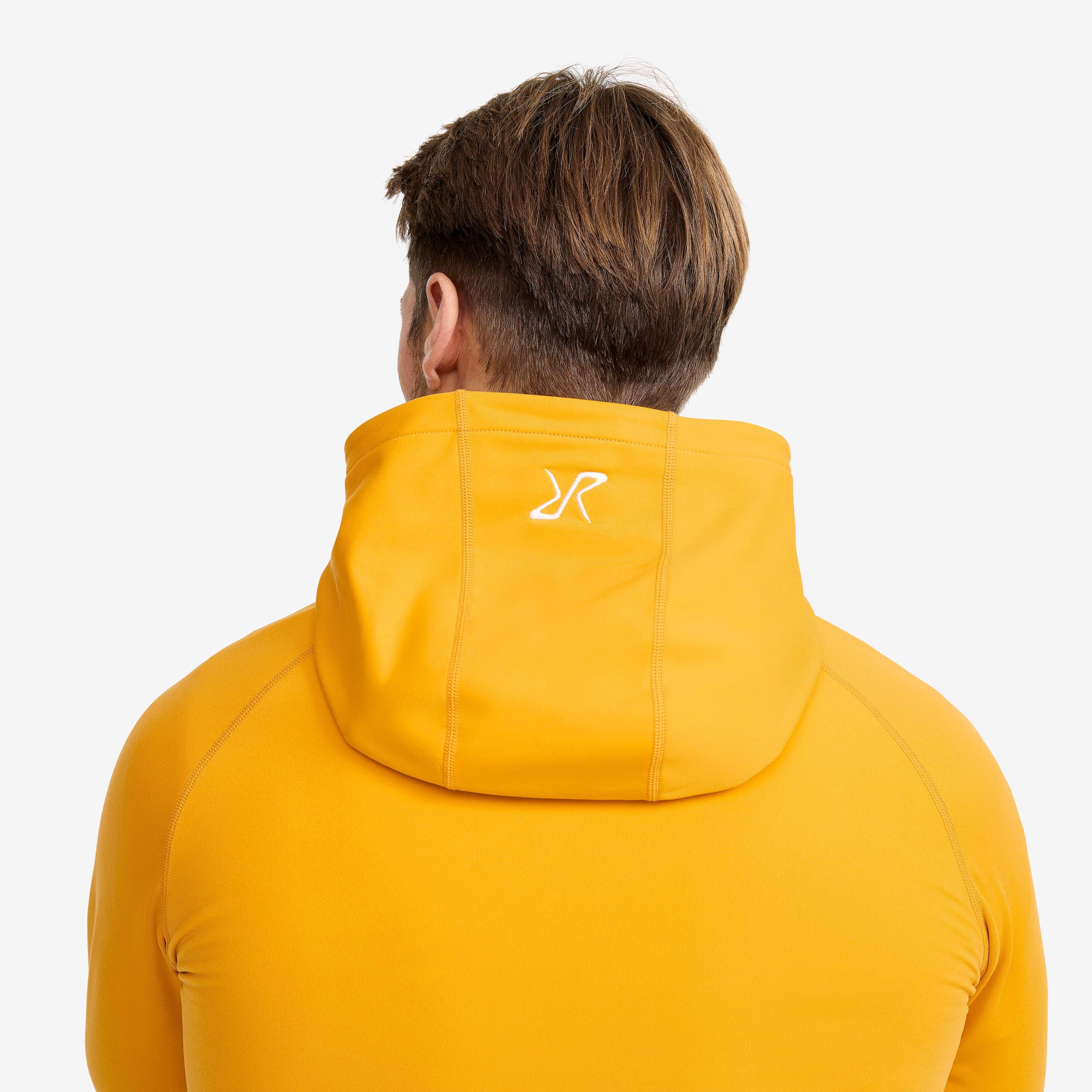 Evolution Light Stretch Fleece Hoodie Herre Nugget Gold
