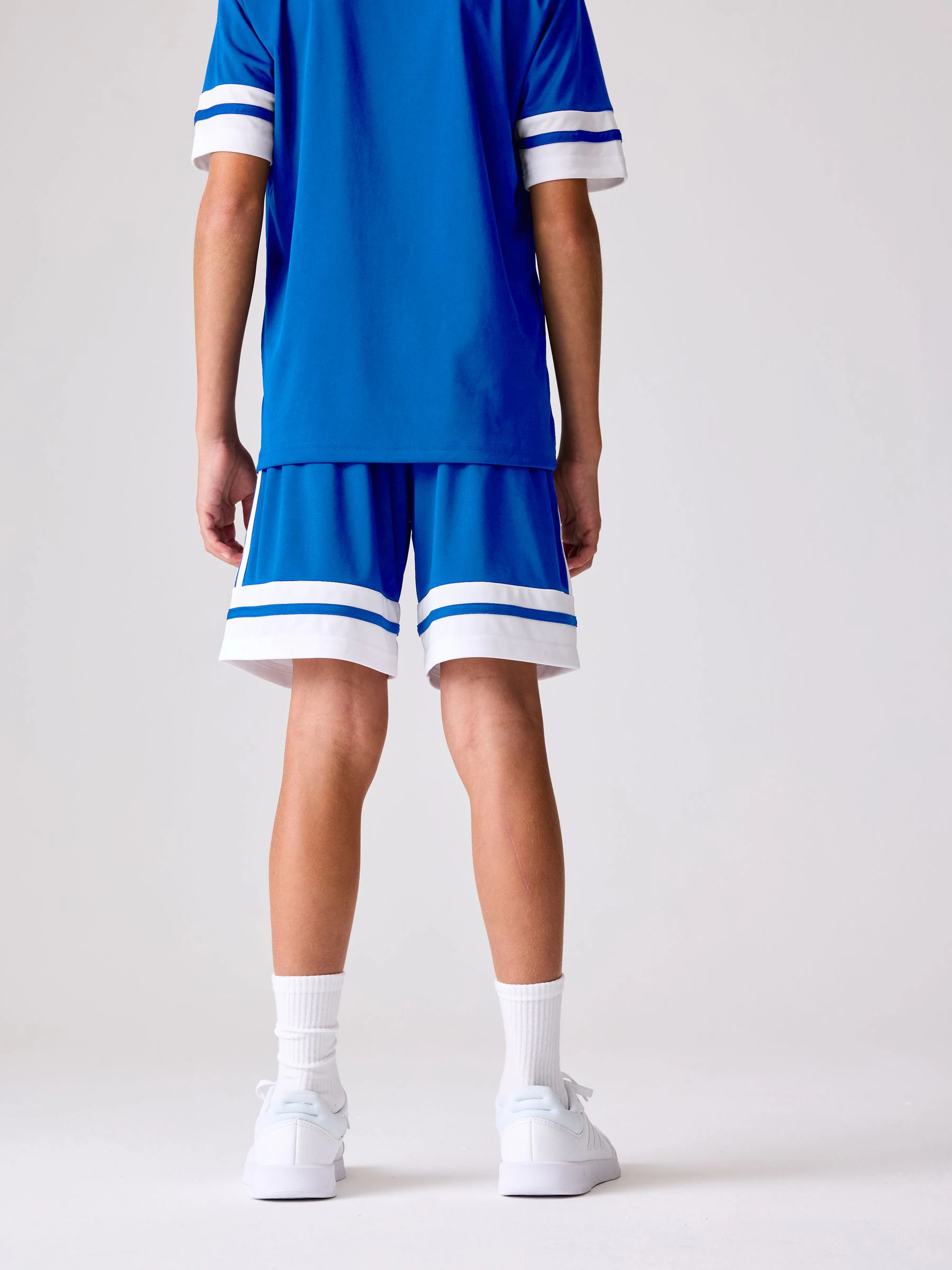 Blauw - adidas Squadra 25 kindershorts