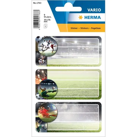 HERMA Schuletiketten Fussball