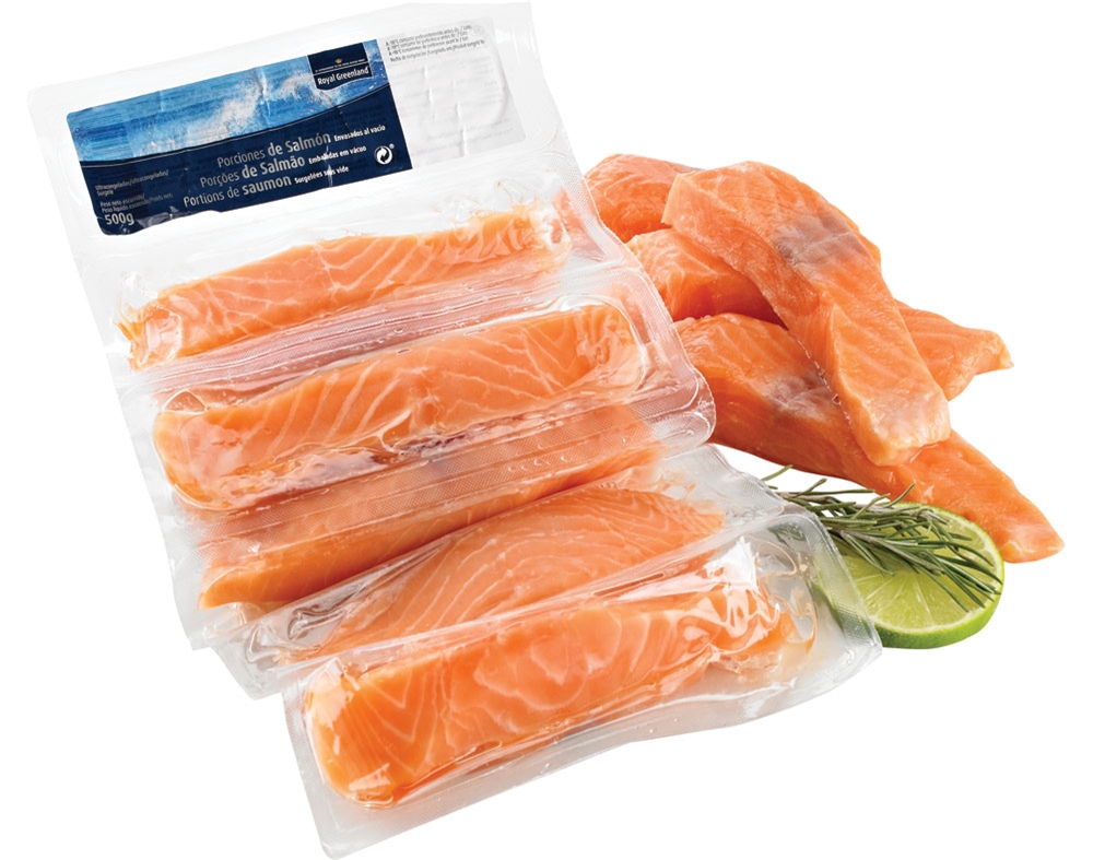SALMÃO ROYAL GREENLAND PORÇÕES 500G
