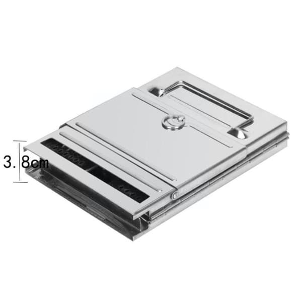 Bærbar sammenleggbar bålpanne - Stålpeis i rustfritt stål