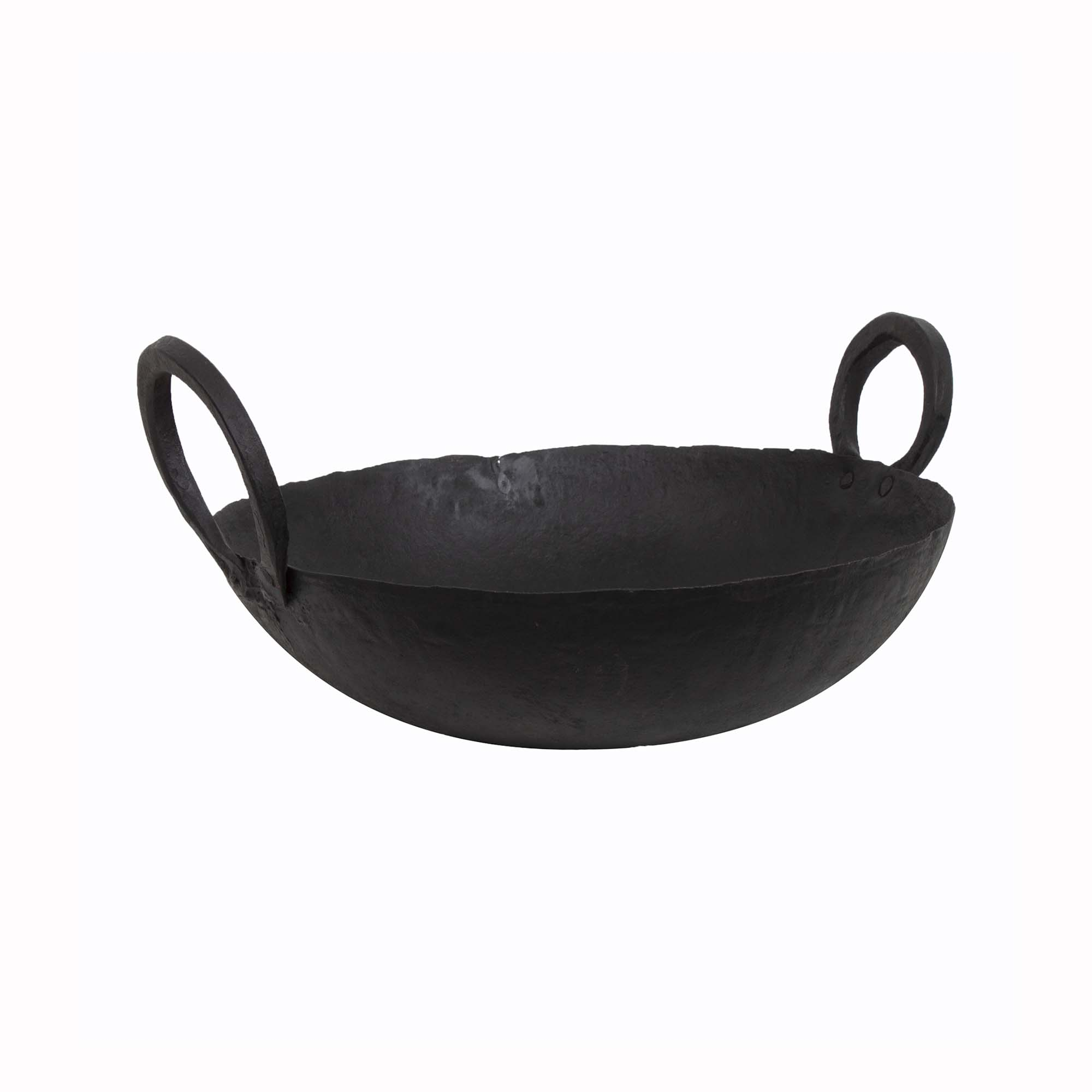 Oude wokpan Medium 28cm