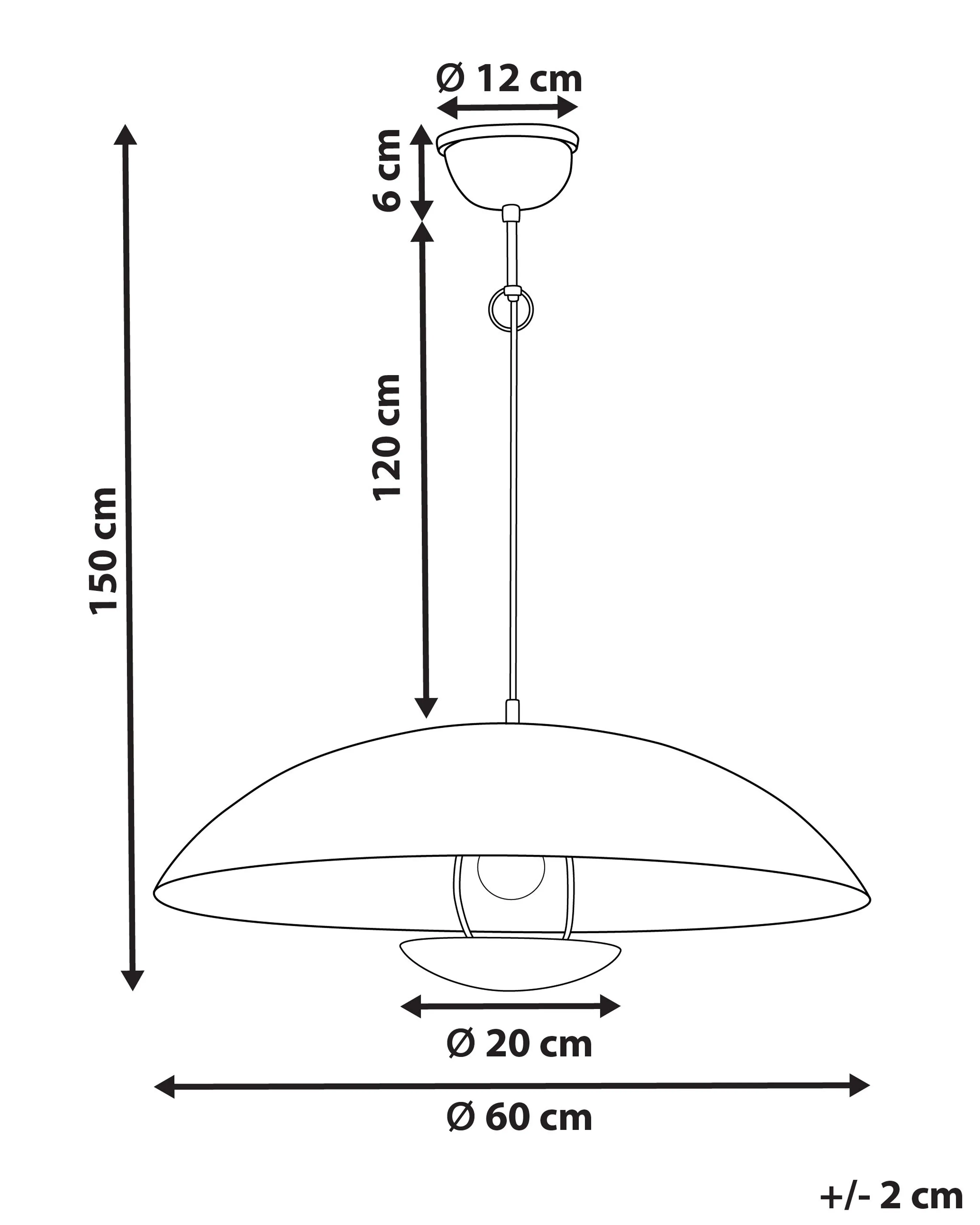 Hanglamp AGRANI Metaal Goud