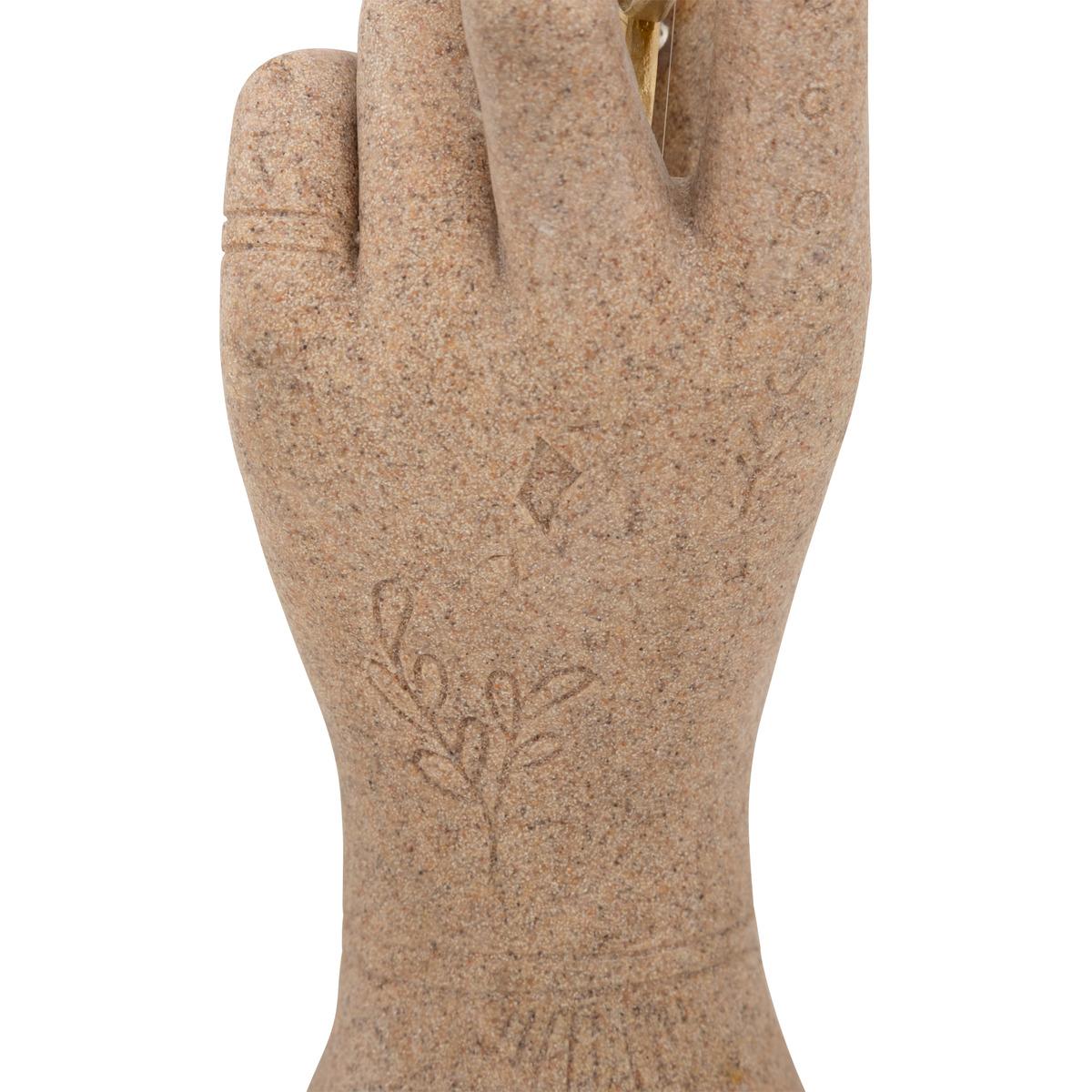 MAIN RESINE SAMINA H.21CM