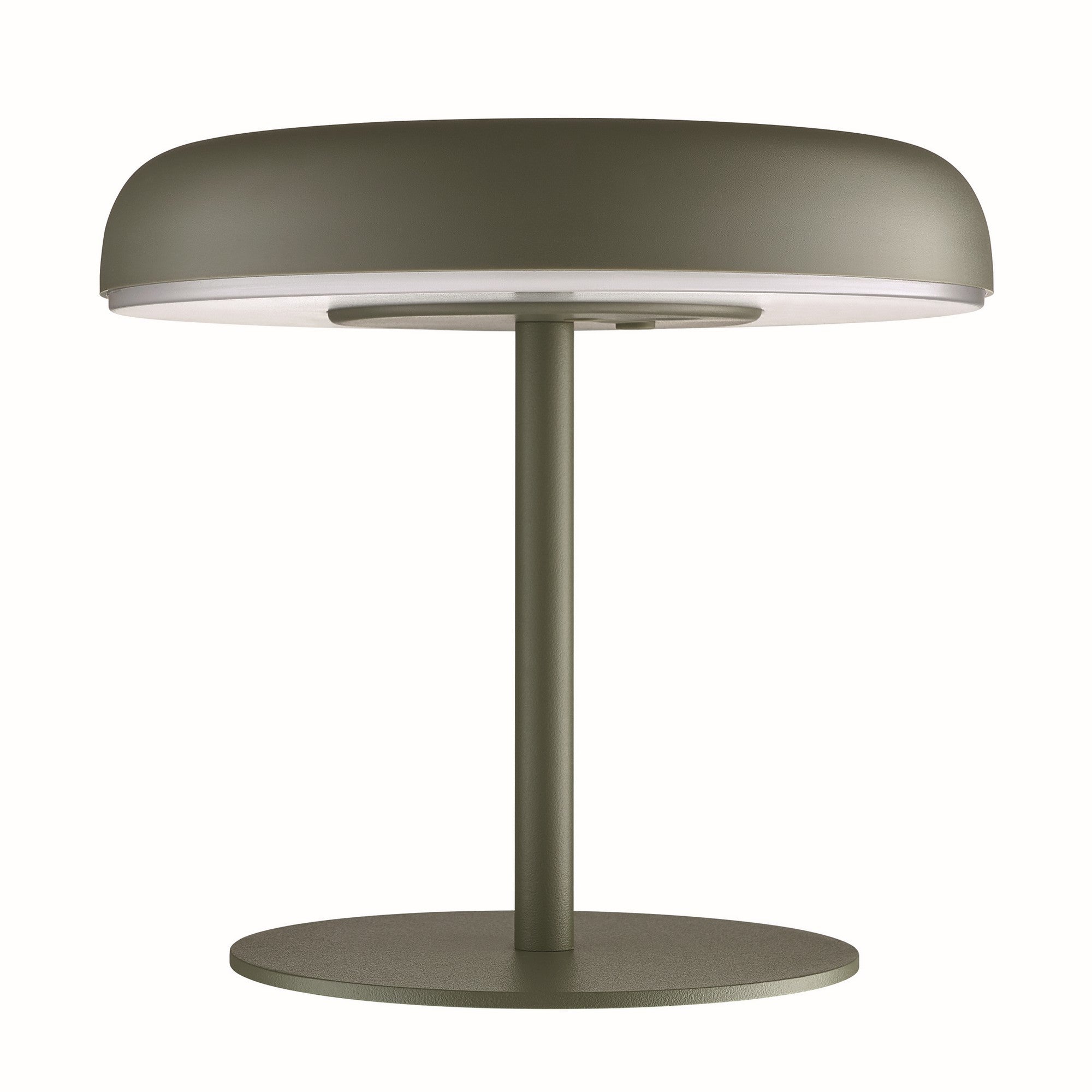 Nordlux Elmer Solar Tafellamp - Olijfgroen