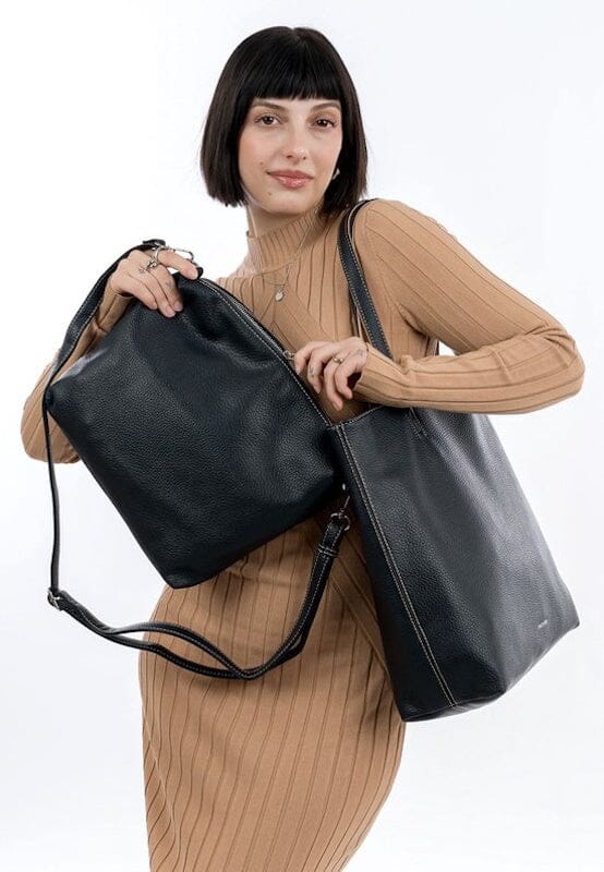 Emily & Noah Eva Bag in Bag Reversible Shopper Blue