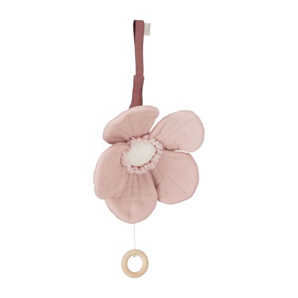 Cam Cam Copenhagen Windflower Musical Mobile Dusty Rose