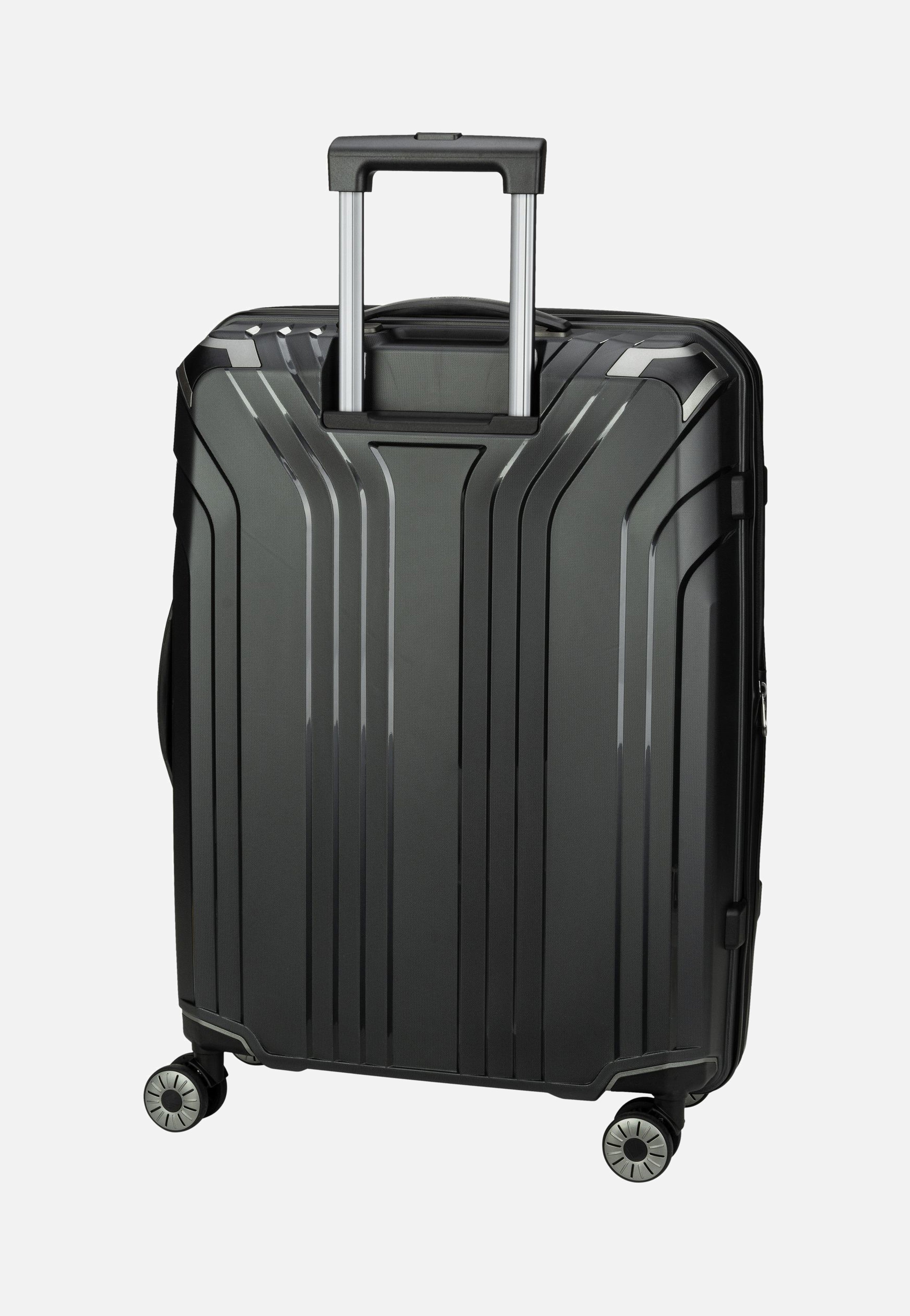 Elvaa 4w Trolley M Schwarz - Koffer