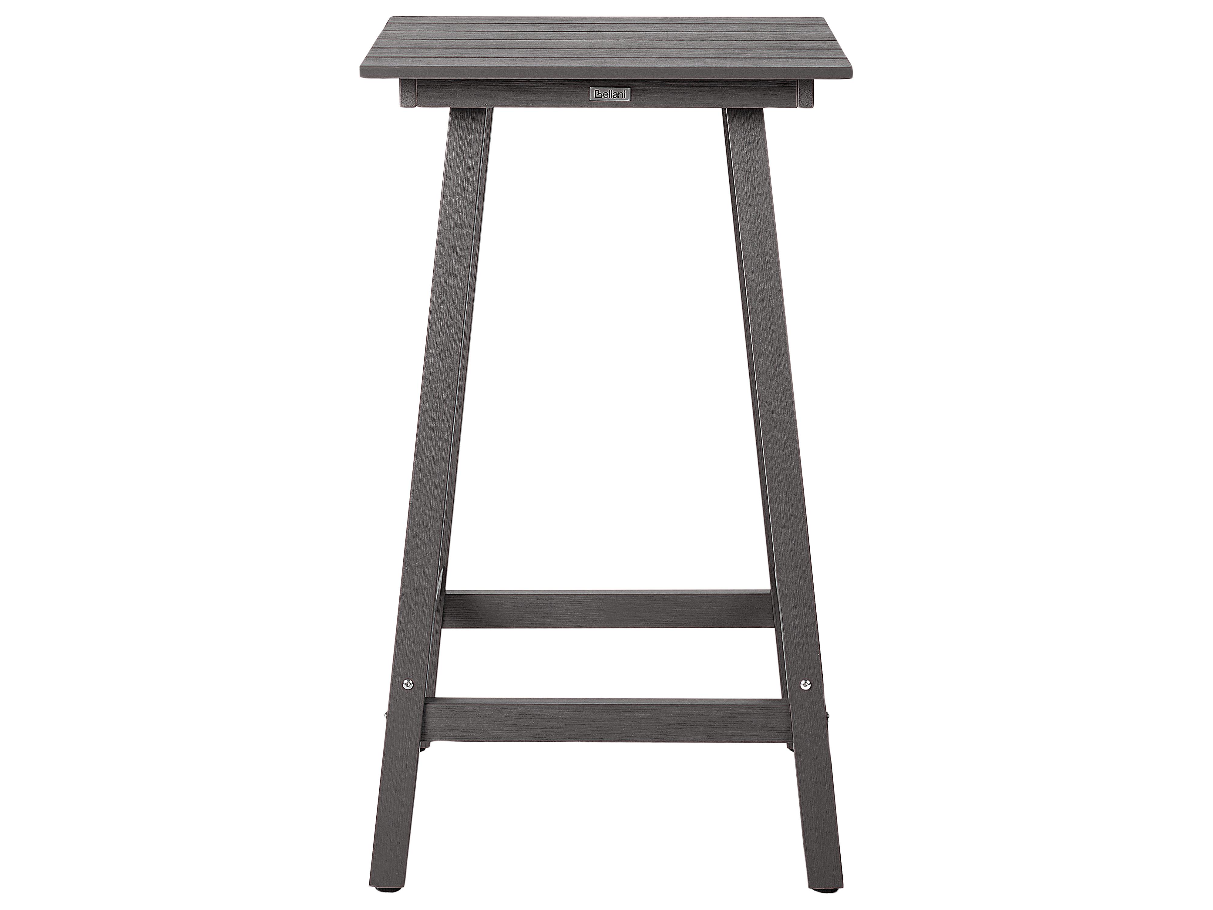 Tuin bartafel ADIRONDACK 60 cm 59 cm Synthetisch materiaal Donkergrijs