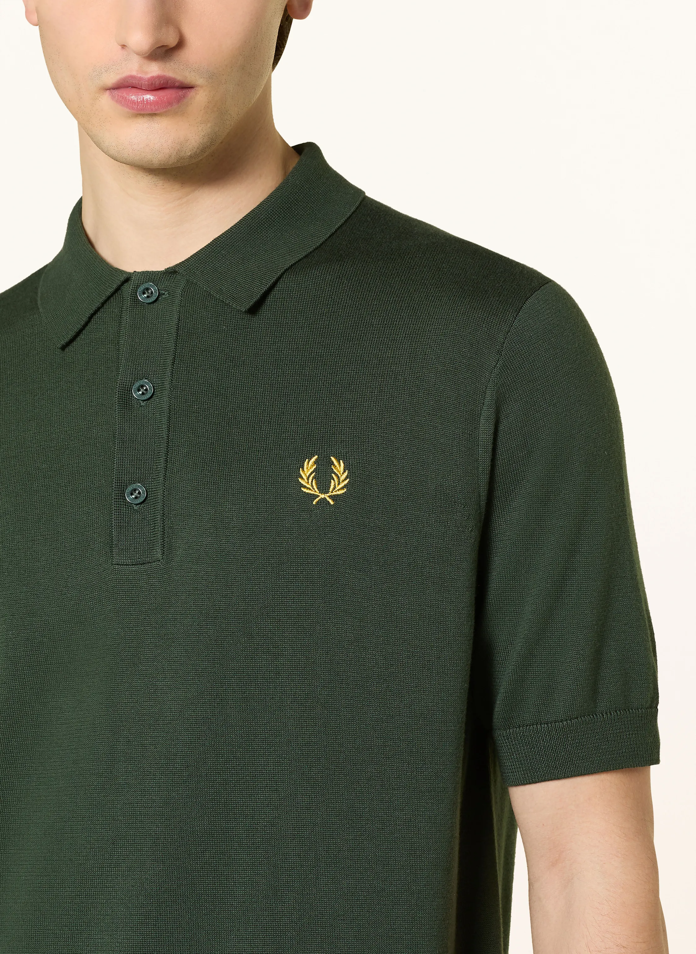 FRED PERRY Strick-Poloshirt