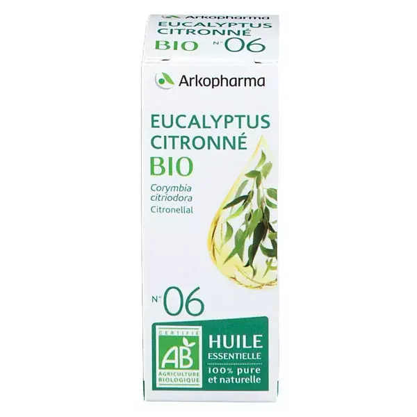 Óleo Essencial de Eucalipto Limão Orgânico Arko Essentiel nº 6 10ml