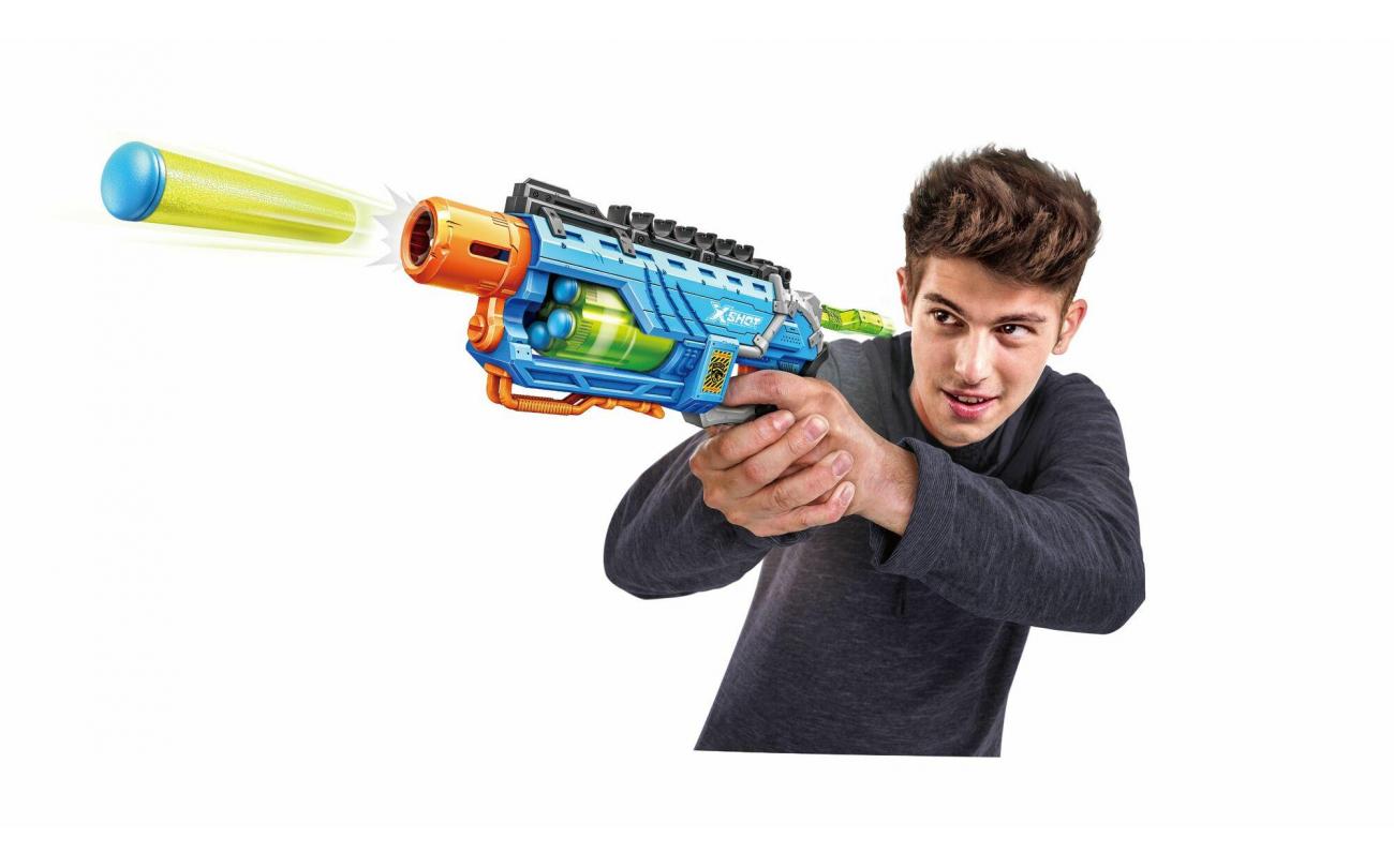 X-shot Dino Attack Dino Striker met 16 darts