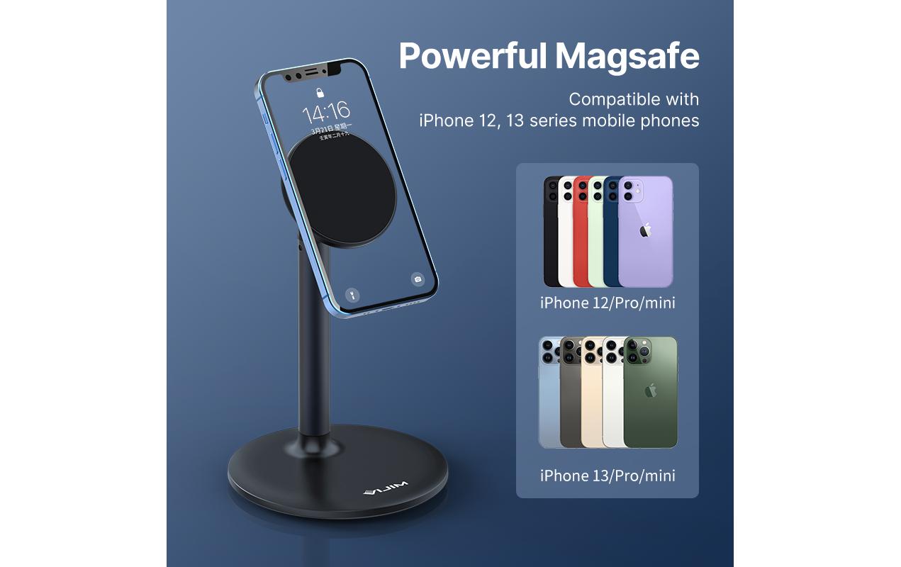 Smartphone-Stativ HP002 MagnetischMagnetischer IPhone-Ständer für den Schreibtisch