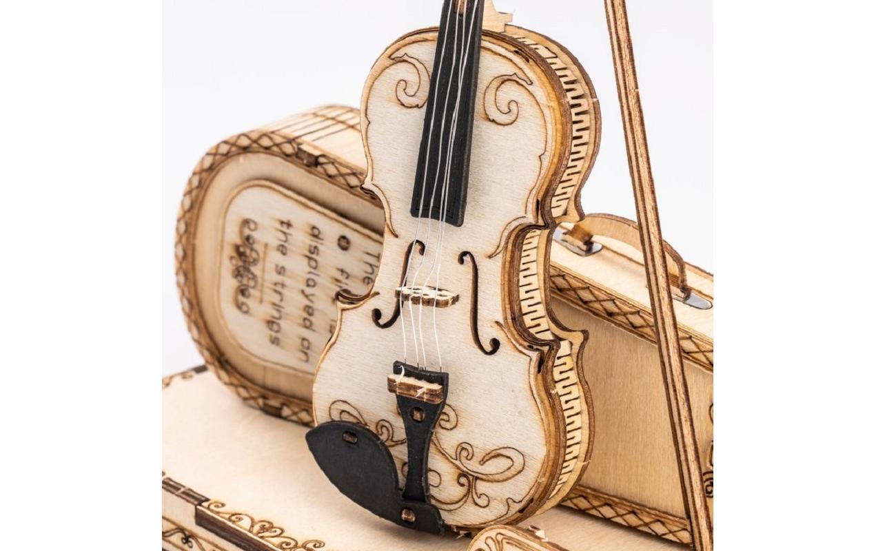 Bausatz ViolineVioline 3D Puzzle aus Holz