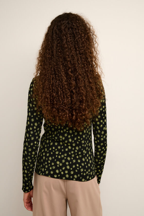 Karen by Simonsen HarperKB Blouse Petite lime flower