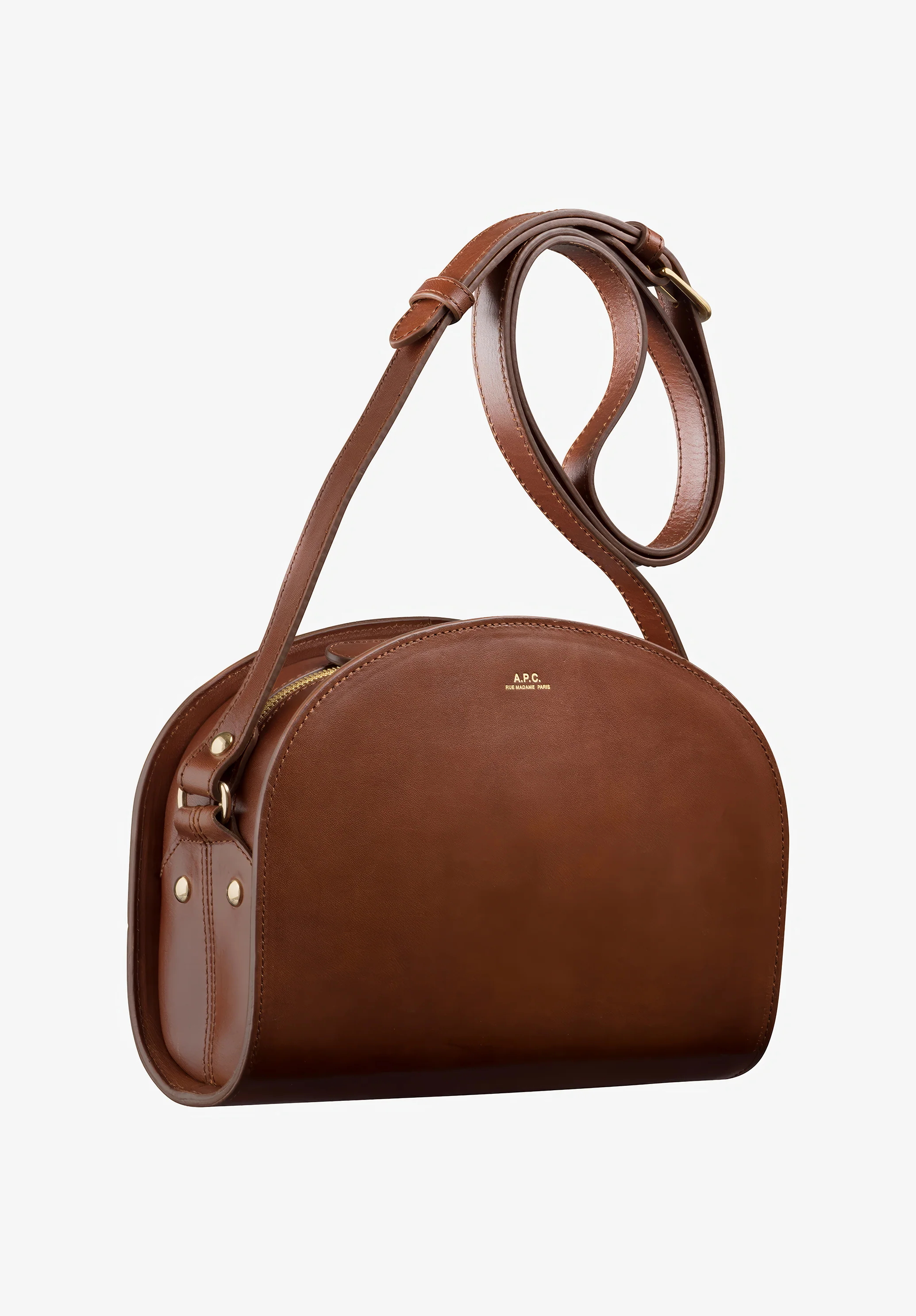 sac demi-lune - Noisette